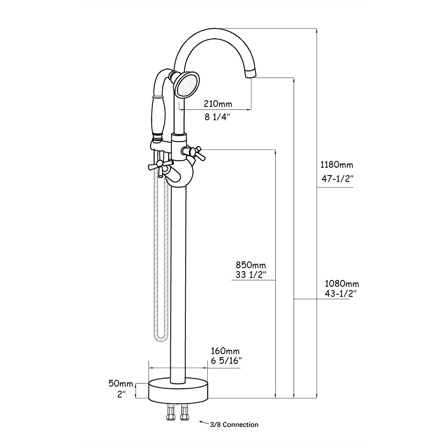 Freestanding Faucet