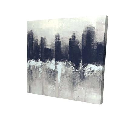 Dark city - 08x08 Print on canvas