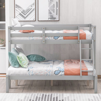 Twin over full bunk bed (Gray) ( old sku: WF193722AAE )