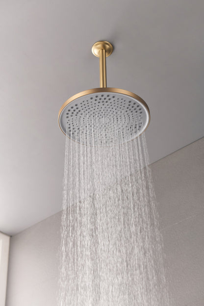 Shower Head - High Pressure Rain - Luxury Modern Look - No Hassle Tool-less 1-Min Installation - The Perfect Adjustable Replacement For Your Bathroom Shower Heads