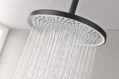 Shower Head - High Pressure Rain - Luxury Modern Look - No Hassle Tool-less 1-Min Installation - The Perfect Adjustable Replacement For Your Bathroom Shower Heads