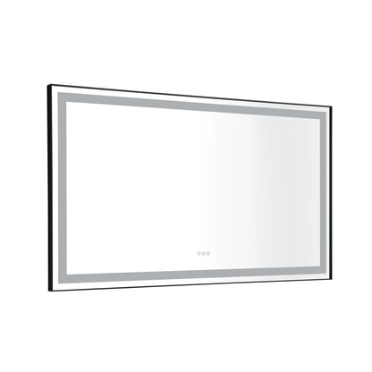 LTL needs to consult the warehouse address72*36 LED Lighted Bathroom Wall Mounted Mirror with High Lumen+Anti-Fog Separately Control