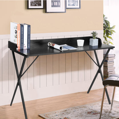 47.2" L Rectangular Computer Desk, Writing Desk - full black