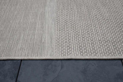 Sands Sand, Neutral Indoor / Outdoor Polypropylene Area Rug 8x10