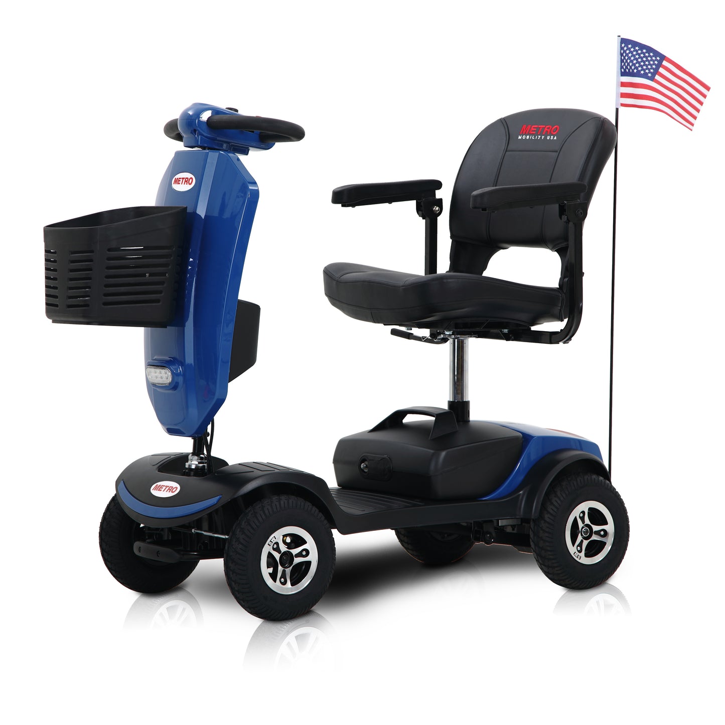 W429S00033 Outdoor compact mobility scooter with windshield