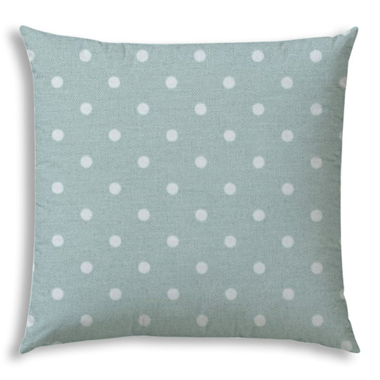 DINER DOT Seafoam Jumbo Indoor/Outdoor - Zippered Pillow Cover