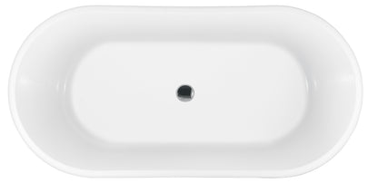 Acrylic Freestanding Soaking Bathtub-54‘’-white