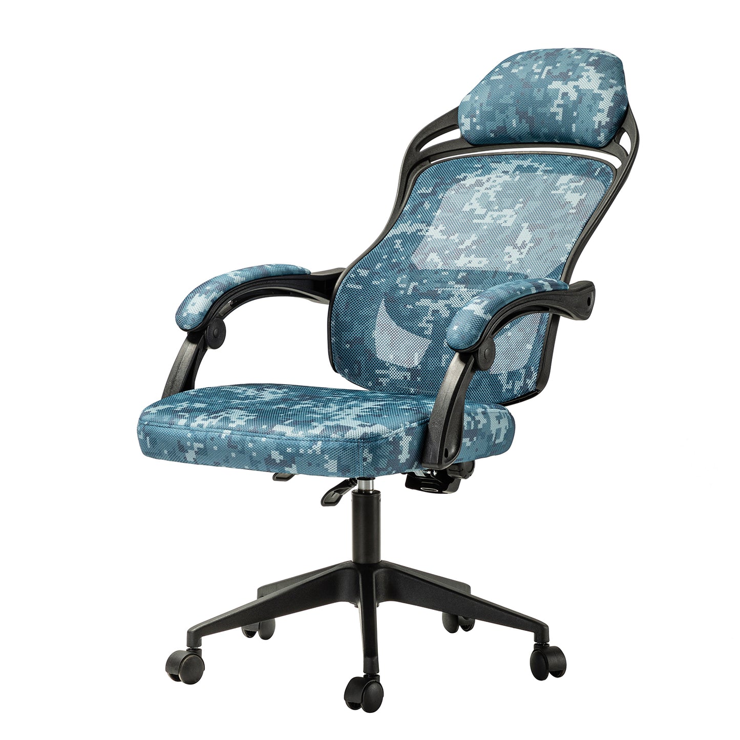 Nina Swivel Camouflage Gaming Chair with Adjustable Height