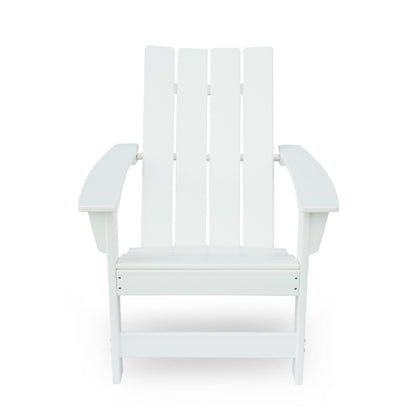 Panagiota Outdoor Resin Adirondack Chair