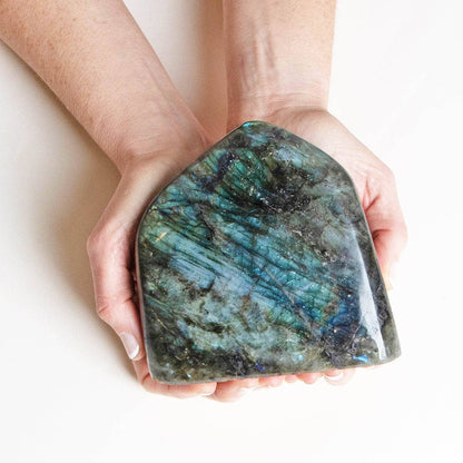 Labradorite Blue Flame Freeform Crystals by Tiny Rituals