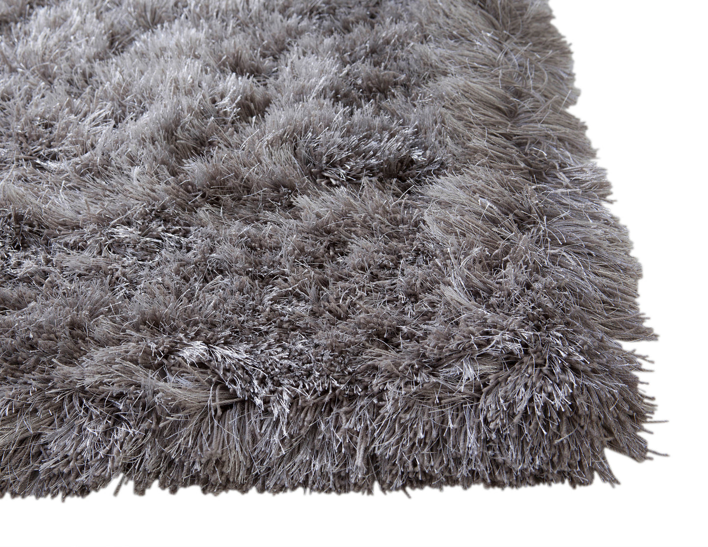 Shag Grey Area Rug 8x10