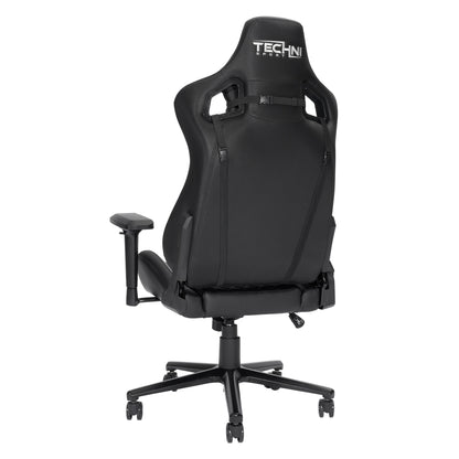 Techni Sport TS-83 Ergonomic High Back Racer Style PC Gaming Chair, Black