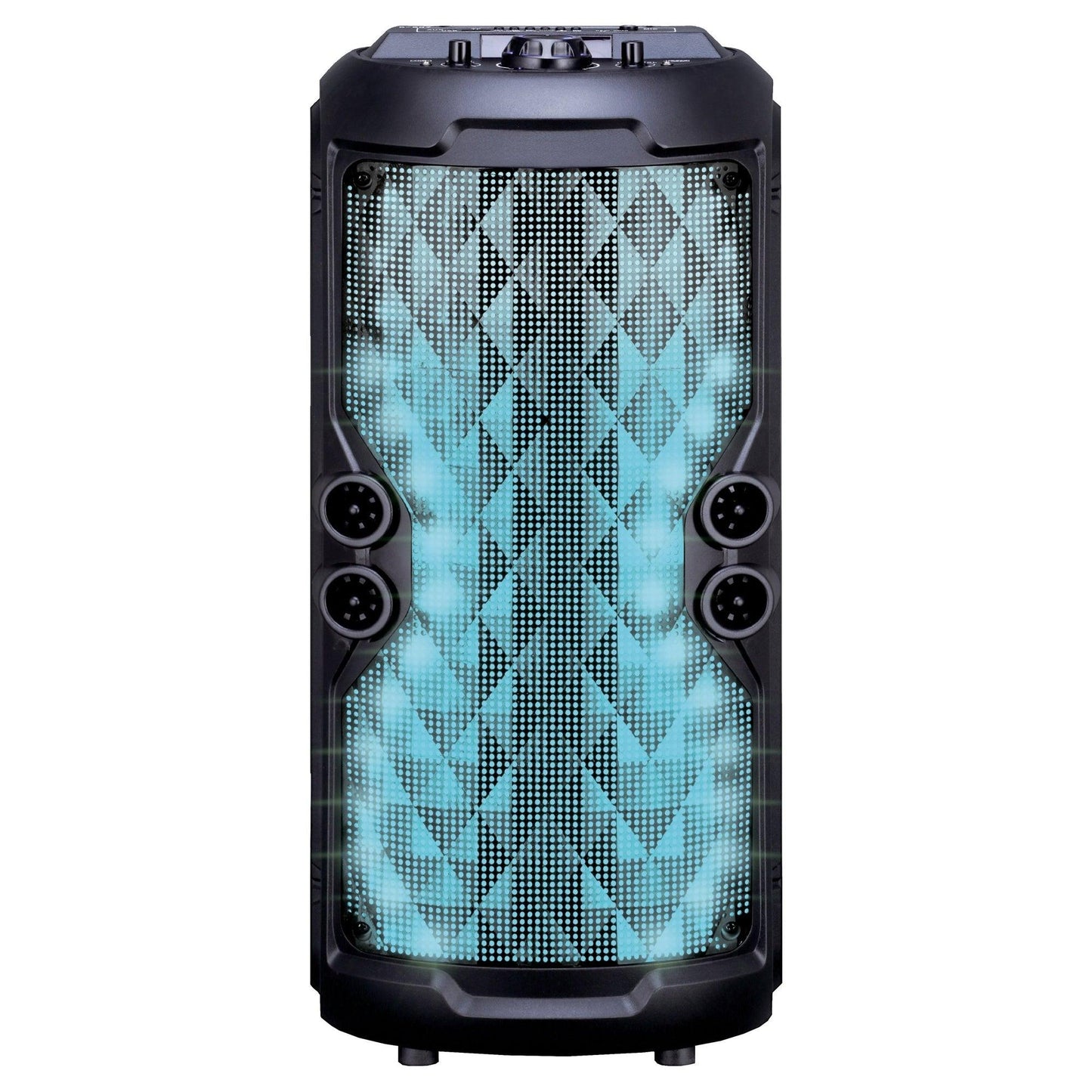 2 x 8" Portable Bluetooth Speaker with Light Show by VYSN