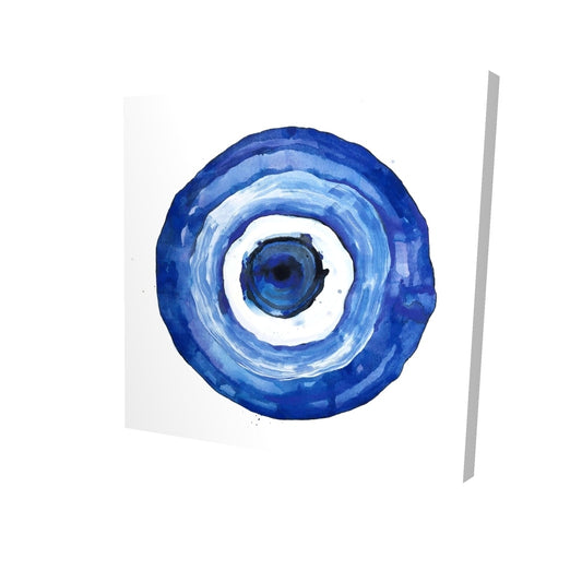 Erbulus blue evil eye - 12x12 Print on canvas