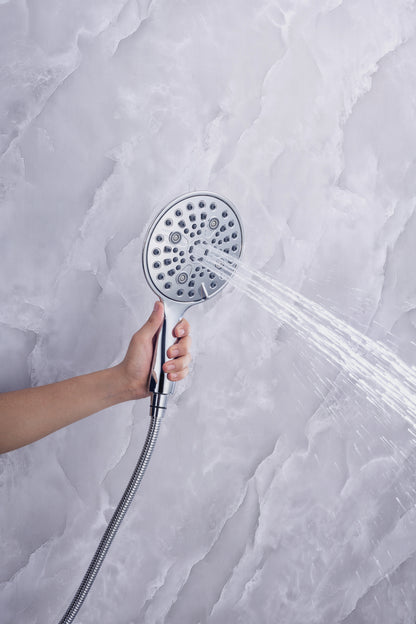 6 In. Detachable Handheld Shower Head Shower Faucet Shower System