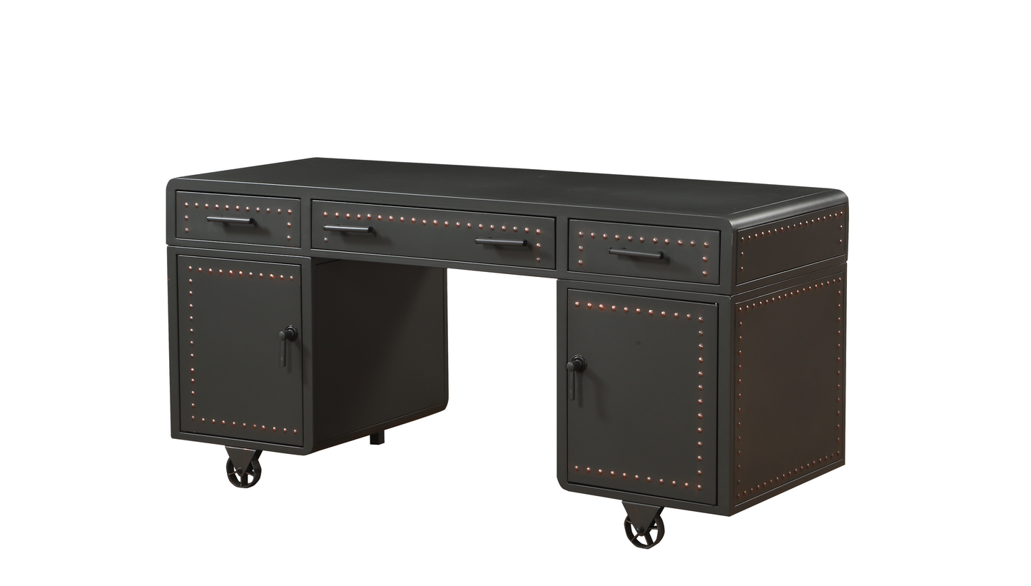 ACME Actaki Desk in Sandy Gray 92430