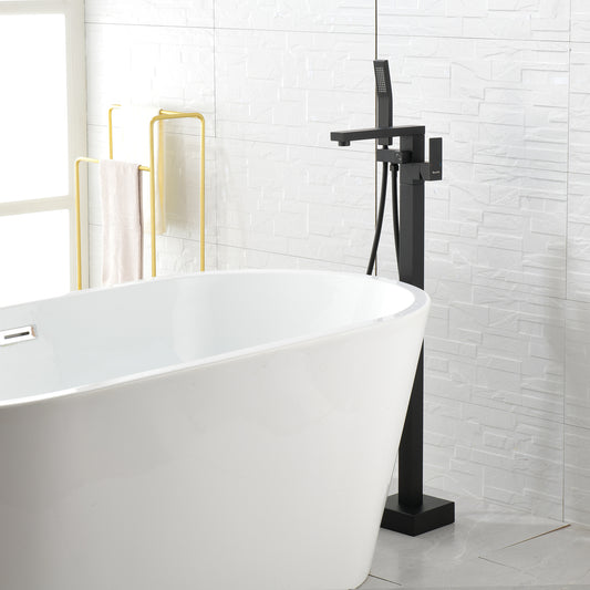 Single Handle Floor Mounted Freestanding Tub Filler