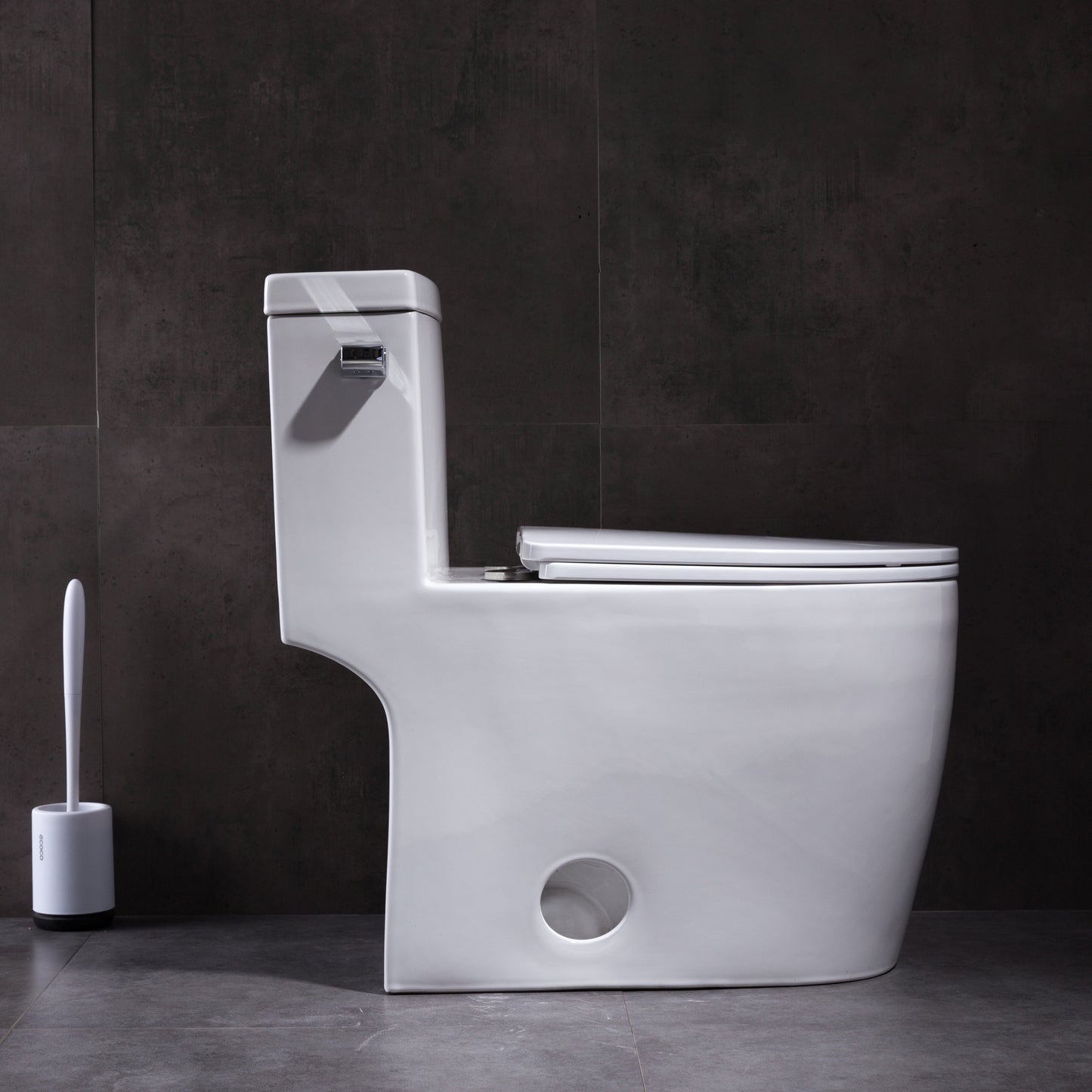 1.28 GPM (Water Efficient) One-Piece ADA Elongated Toilet, Soft Close Seat Included (cUPC Approved) - 28.7"x16.5"x28.7"