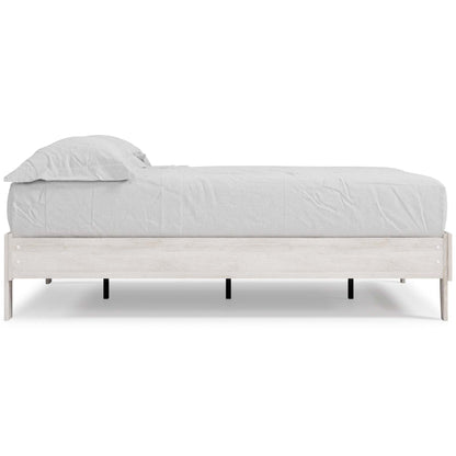 Ashley Paxberry White+Black Casual Full Platform Bed EB1811-112