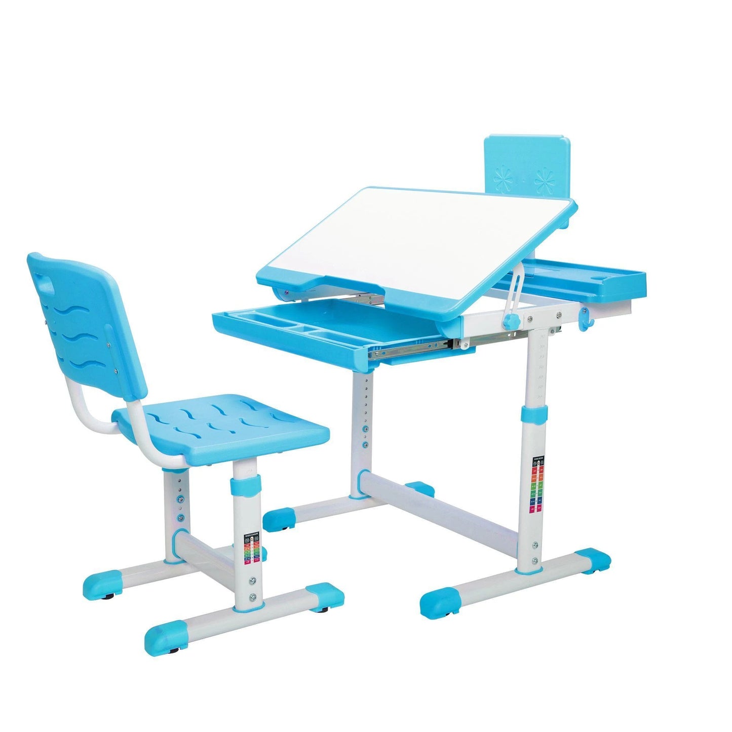 Child lift learning desk and chair Kit