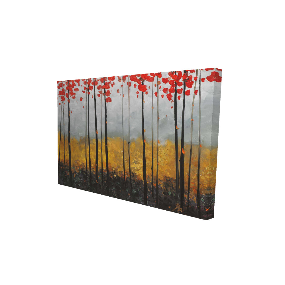 Abstract landscape - 12x18 Print on canvas