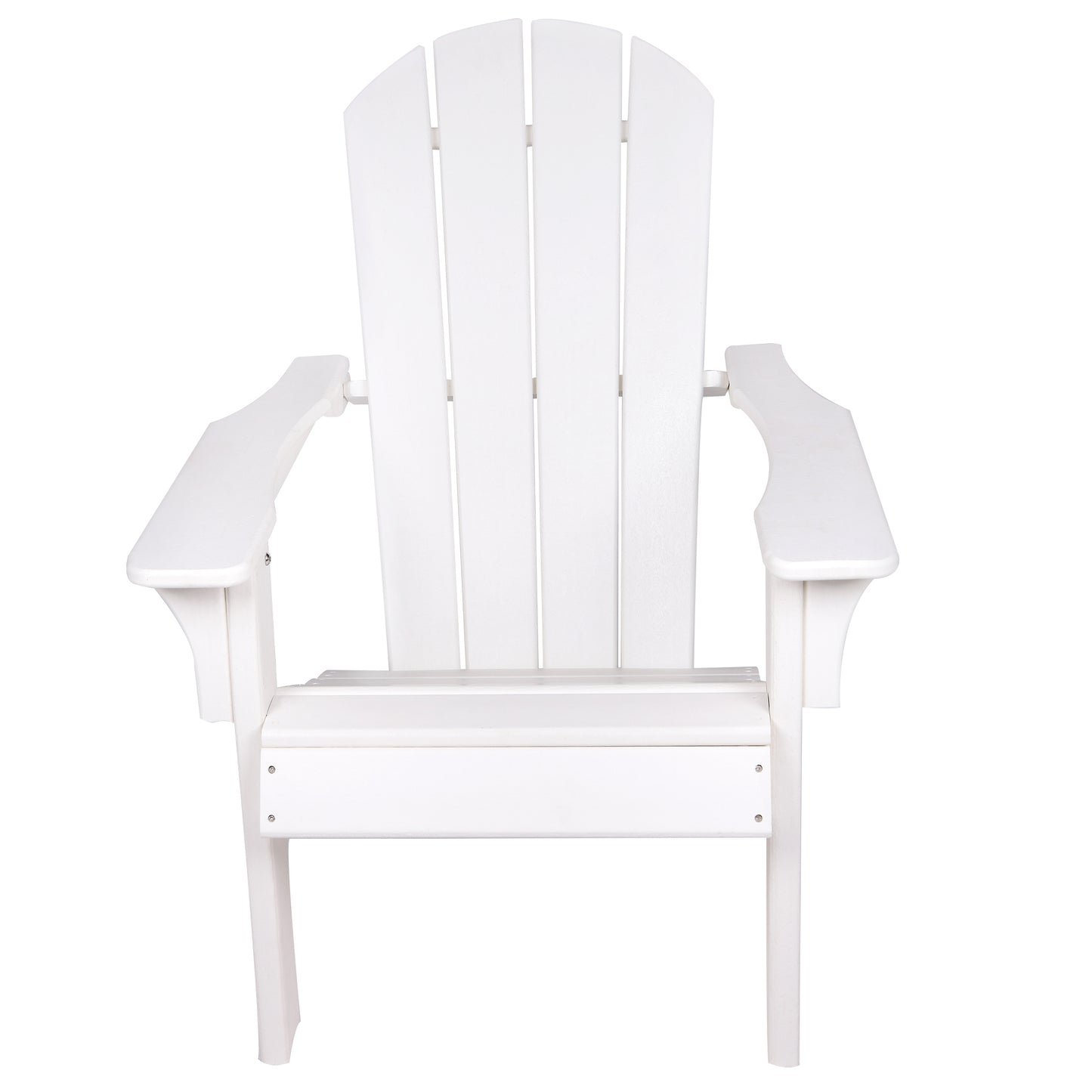 HDPE Adirondack Chair Sunlight Resistant no-Fading Snowstorm Resistant Outdoor Chair Patio Adirondack Chairs Ergonomic Comfort Widely Used for Fire Pits Decks Gardens,Campfire Chairs - White