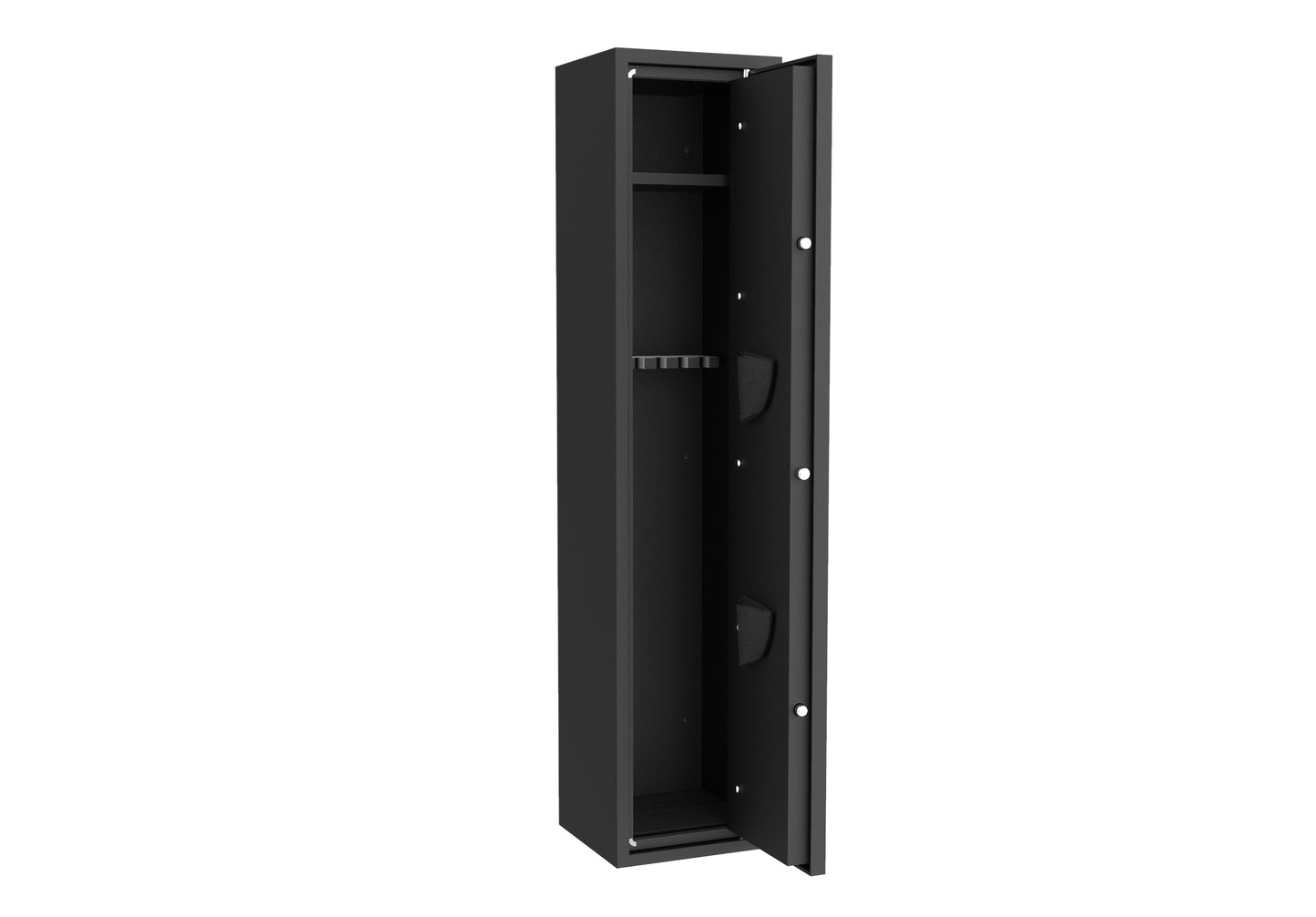 Gun Safe, Rifle Safe  Gun Storage Cabinet（4-5 Rifle and 2 Pistol） with Digital Keypad Lock,Quick Access Electronic Firearm Gun Security Cabinet,Black