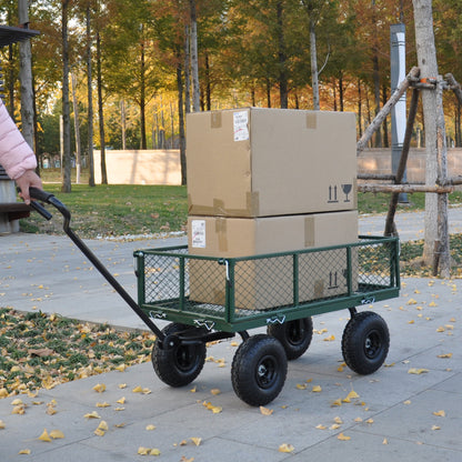 Wagon Cart Garden cart trucks make it easier to transport firewood