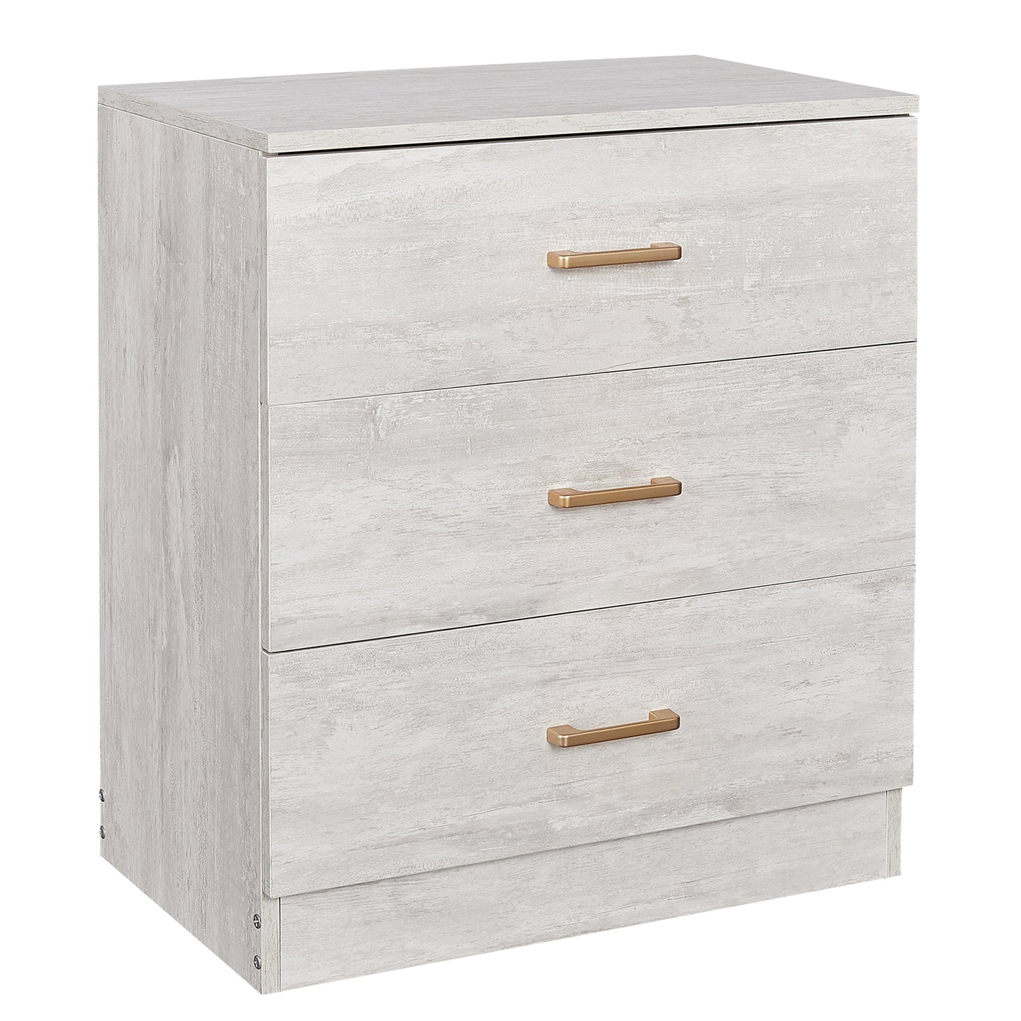 MDF STORAGE CABINET WITH 3 drawer ,ASSEMBLE REQUIRE