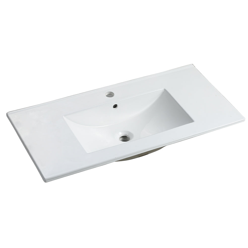 Bathroom Vanity Ceramic Sinks,36 Inch