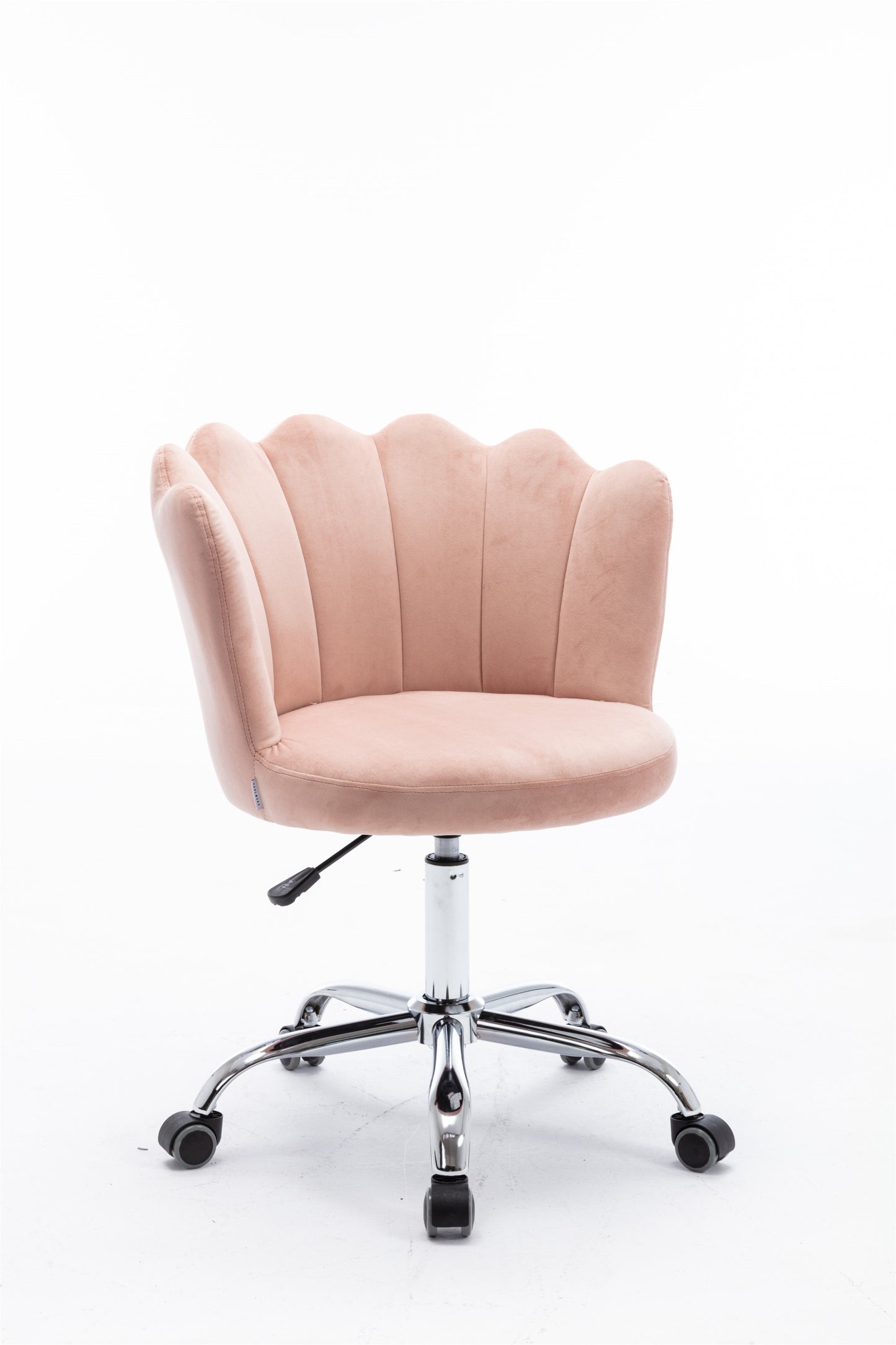 COOLMORE   Swivel Shell Chair for Living Room/Bed Room, Modern Leisure office Chair  Pink