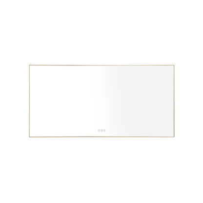 LTL needs to consult the warehouse addressSuper Bright Led Bathroom Mirror with Lights, Metal Frame Mirror Wall Mounted Lighted Vanity Mirrors for Wall, Anti Fog Dimmable Led Mirror for Makeup