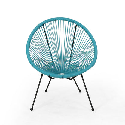 Sale Furniture Alexis Outdoor Woven Chair Teal+Black (Set of 2)