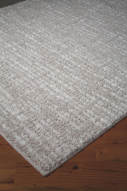 Ashley Norris Taupe+White Casual 7'6" x 9'6" Rug R400801