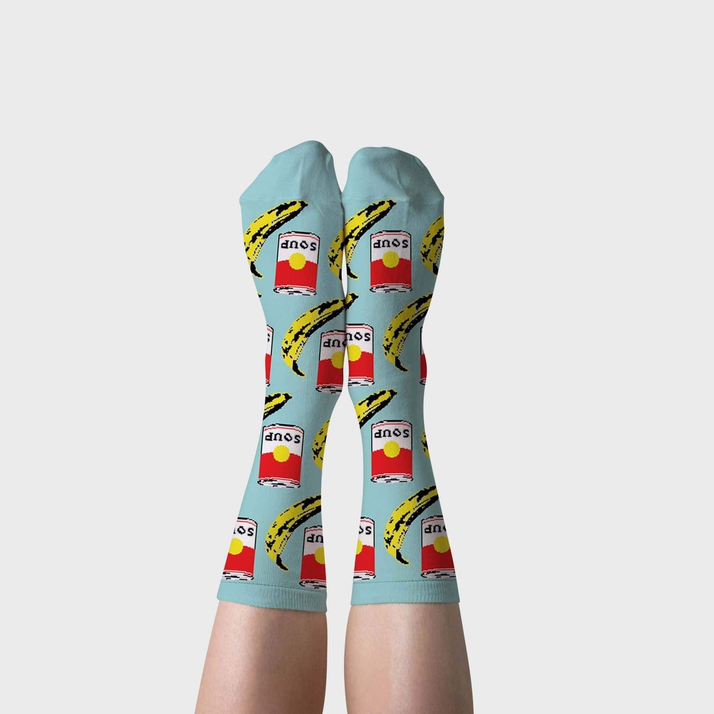 Pop Art Crew Women's Socks by Karma Kiss