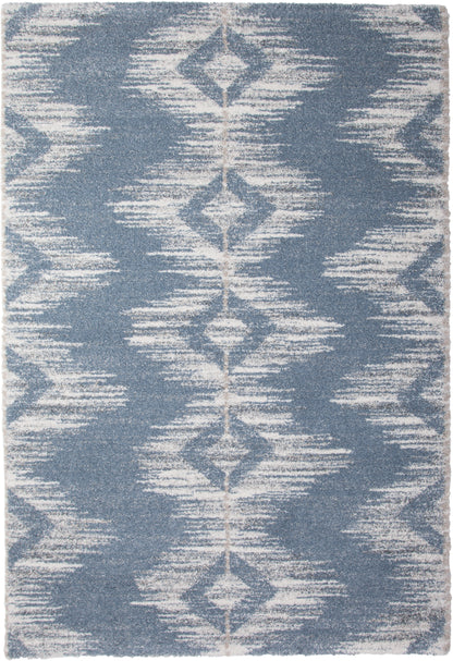 Blue/ Beige/ Ivory Area Rug 8x10