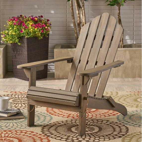 Outdoor Wooden Leisure Yard Chairs For Garden Household Acacia Wood Leisure Yard Chairs For Garden, Lawn, Backyard