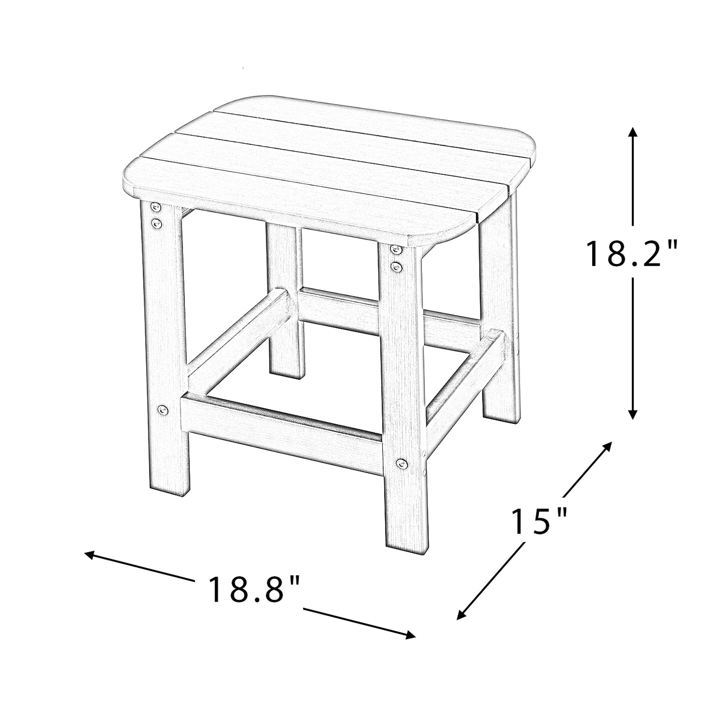 Trivia Plastic Side Table