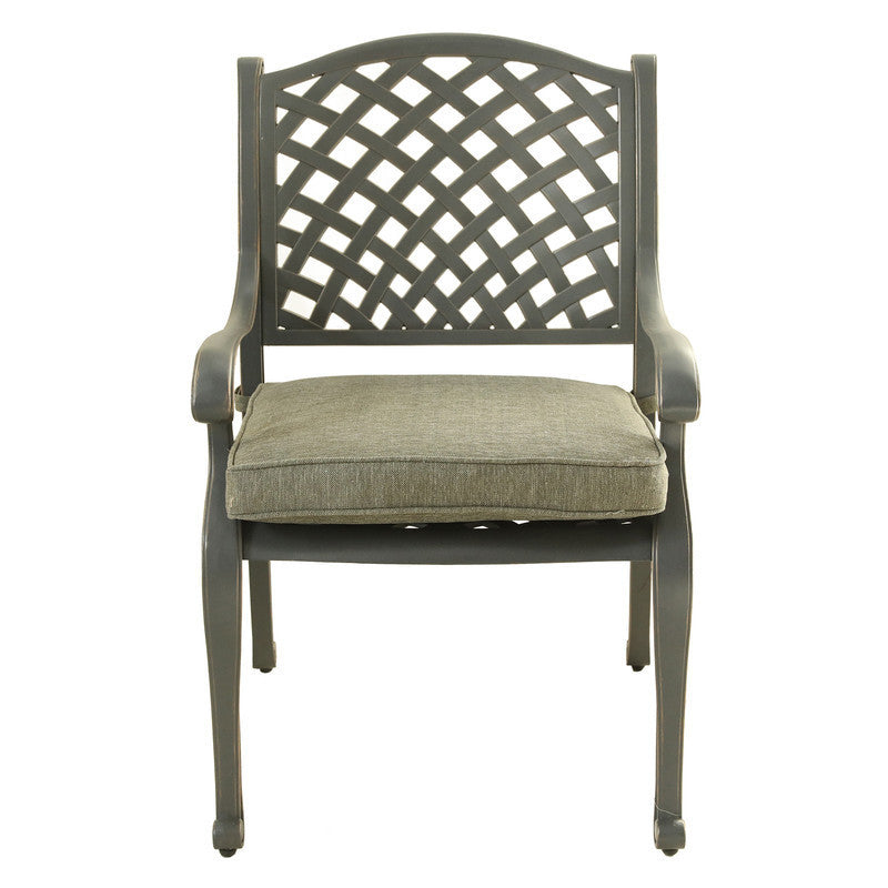 Dining Arm Chair, Olive Green