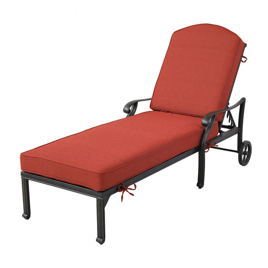 Chaise Lounger, Terracotta