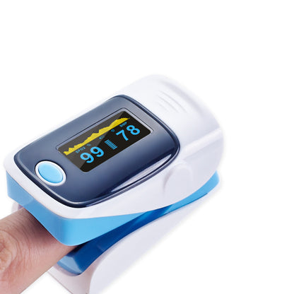 Fingertip Pulse Oximeter And Blood Oxygen Saturation Monitor With LED Display by VistaShops