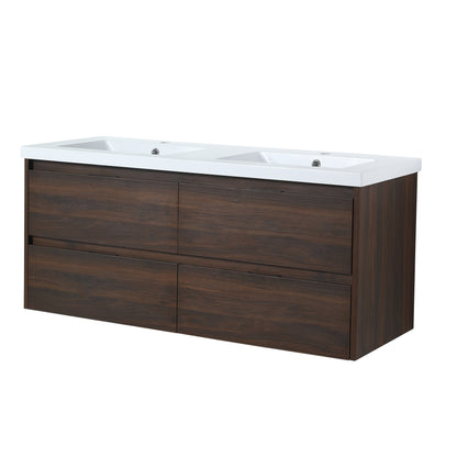 Bathroom Vanity with 4 Soft Close drawers, 48x18