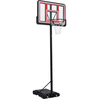 Portable Basketball Hoop Basketball System 4.76-10ft Height Adjustment for Youth Adults LED Basketball Hoop Lights, Colorful lights, Waterproof，Super Bright to Play at Night Outdoors,Good Gift for Kid