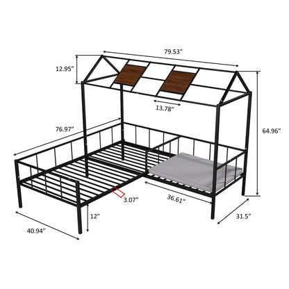 TWIN PLAYBED WITH SEATING AREA