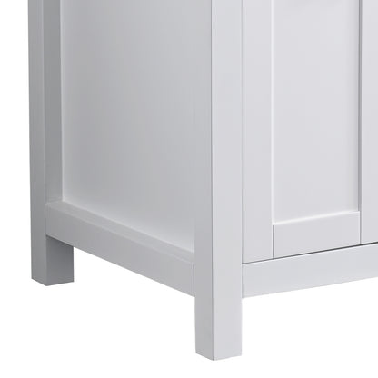 36 inch Bathroom Vanity Base Only, MDF Boards, in White