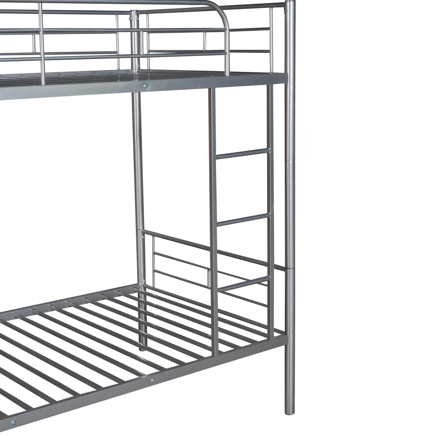 Twin Over Twin Metal Bunk Bed (Silver) ( old sku: MF189201NAA )