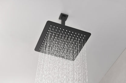 Rain Shower Head  High Pressure Rainfall Showerhead Water Saving