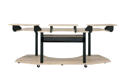 ACME Eleazar Computer Desk, Natural Oak 92897