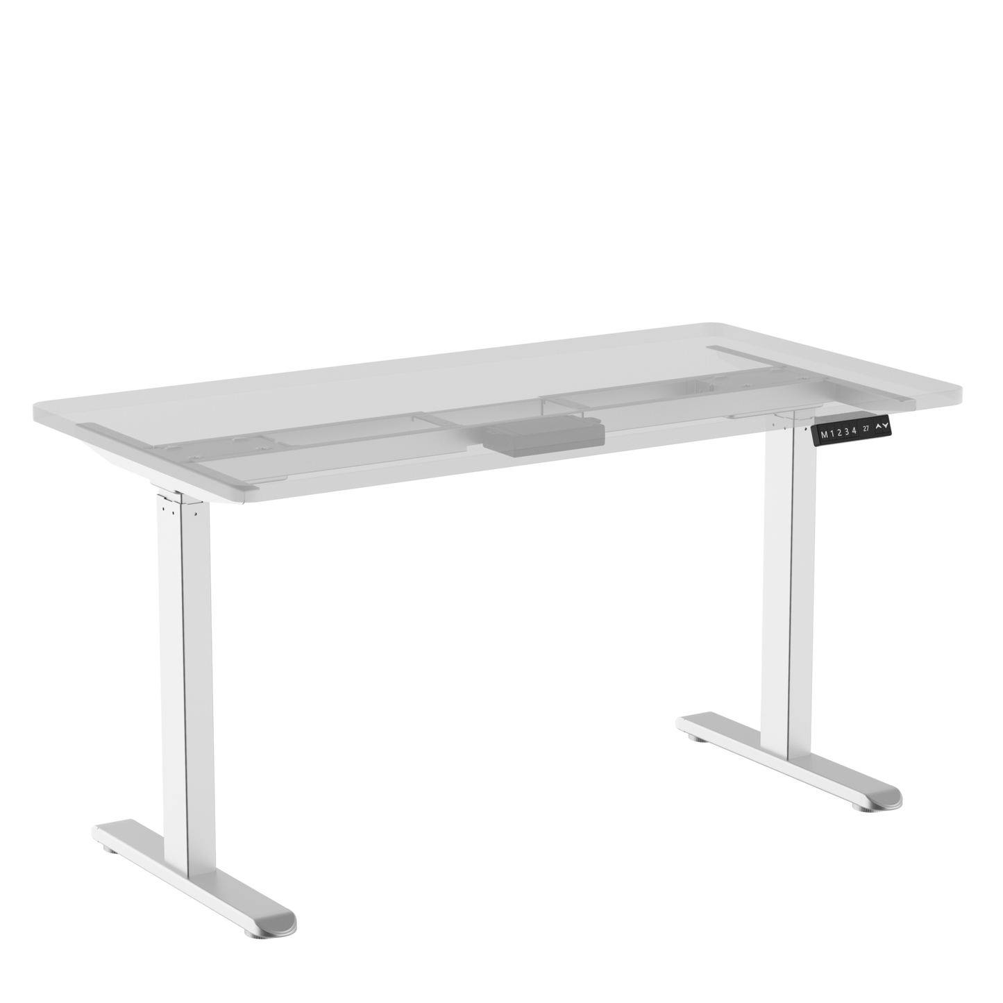 Electric Stand up Desk Frame - ErGear Height Adjustable Table Legs Sit Stand Desk Frame Up to  Ergonomic Standing Desk Base Workstation Frame Only