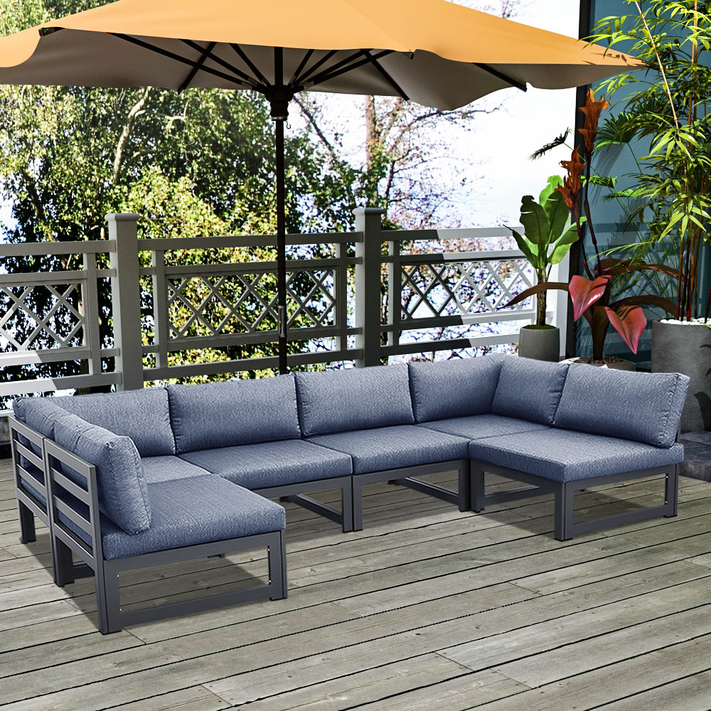 Outdoor sofa 6 pieces